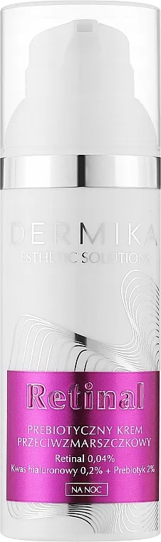 Dermika Esthetic Solutions Retinal Cream Noćna krema protiv bora s prebioticima