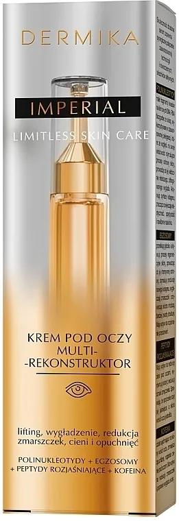 Dermika Imperial Multi-Reconstructor Eye Cream Multifunkcionalna revitalizirajuća krema za oči