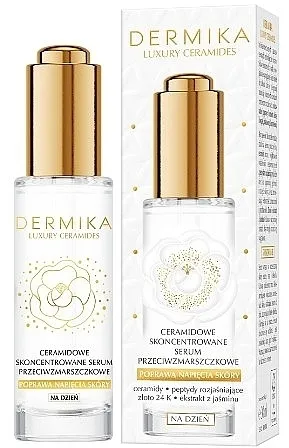 Dermika Luxury Ceramides Anti-Wrinkle Day Serum Dnevni serum protiv bora