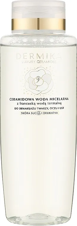 Dermika Luxury Ceramides Ceramide Micellar Water Ceramidna micelarna voda sa francuskom termalnom vodom