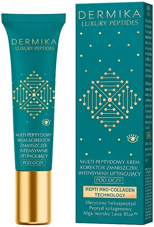 Dermika Luxury Peptides Multi Peptide Eye Cream Višestruki peptidni krema za oči