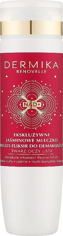 Dermika Renovelle Exclusive Jasmine Milk Multi Make-Up Remover Elixir Jasminovo mleko multi-eliksir za skidanje šminke