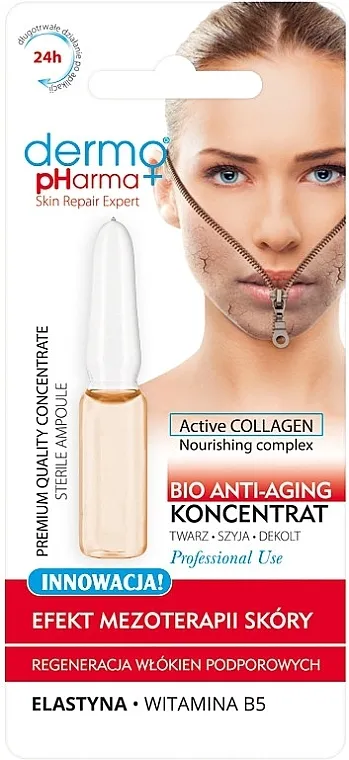 Dermo Pharma Active Collagne Bio Anti-Aging Concentrate Serum za lice "Efekt mezoterapije"
