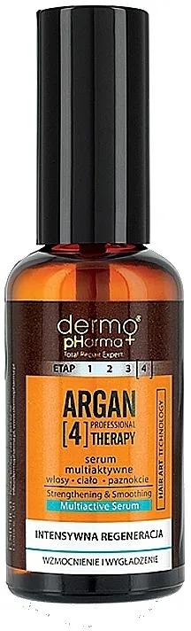 Dermo Pharma Argan Professional 4 Therapy Strengthening &amp; Smoothing Multiactive Serum Revitalizirajući serum