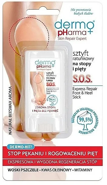 Dermo Pharma Express Repair Foot &amp; Cracked Heel Stick Prevents Hyperkeratosis Stik za kožu stopala protiv hiperkeratoze