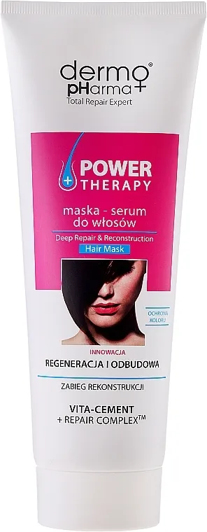 Dermo Pharma Power Therapy Deep Repair &amp; Reconstruction Hair Mask Maska-serum za kosu "Obnova i rekonstrukcija"