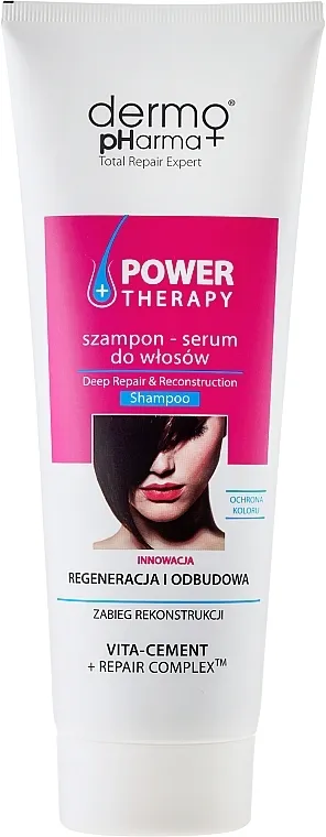 Dermo Pharma Power Therapy Deep Repair &amp; Reconstruction Shampoo Šampon-serum za kosu "Obnova i rekonstrukcija"