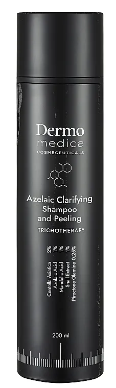 Dermomedica Trichotherapy Azelaic Clarifying Shampoo And Peeling Šampon za piling trihološkog tretmana