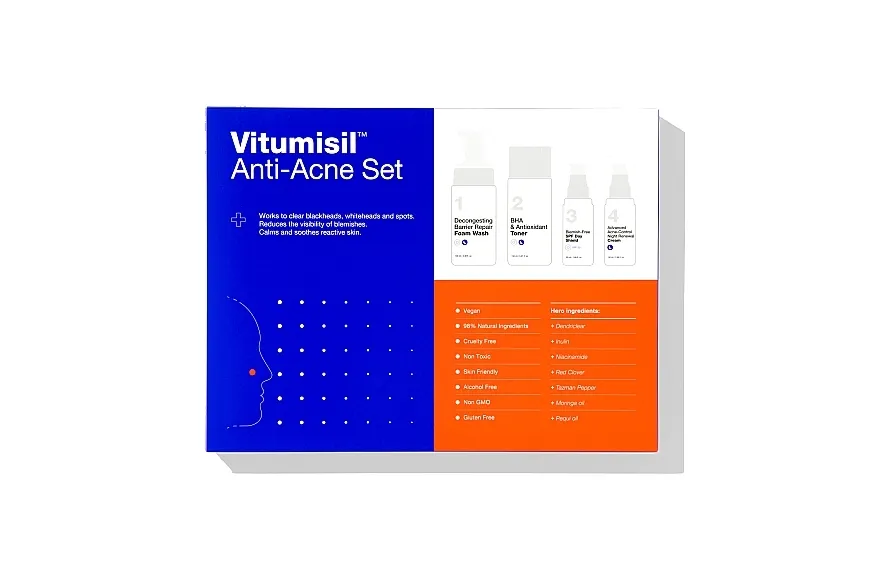 Dermz Vitumisil (cr/2x50ml + foam/100ml + toner/150ml) Komplet
