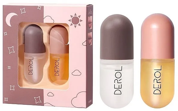Derol (lip/gloss/2x5.5ml) Set za negu usana