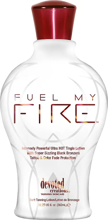 Devoted Creations Cream For Solarium Fuel My Fire, Intensely Powerful Ultra HOT Tingle Bronzing Lotion Krema za solarijum sa efektom peckanja