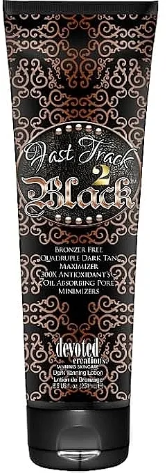 Devoted Creations Fast Track 2 Black 300X Quadruple Dark Tan Maximizer With Antioxidants Učvršćujuća i tonizujuća krema za solarijum