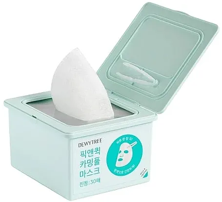 Dewytree Pick And Quick Calming Full Mask Maska za lice s aloe verom i ekstraktom mente