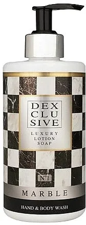 Dexclusive Luxury Lotion Soap Hand &amp; Body Wash Marble №1 Tečni sapun i gel za tuširanje 2u1 "Mermer br.1"
