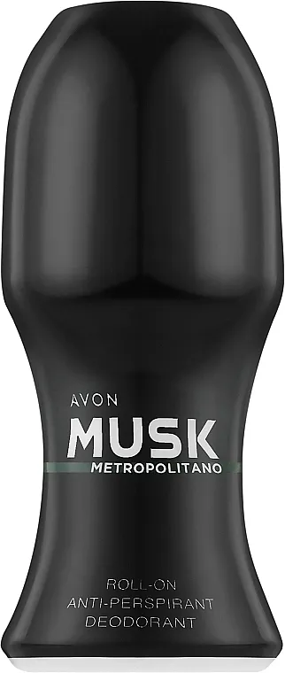 Dezodorans-antiperspirant u kuglici Avon Musk+ Metropolitano