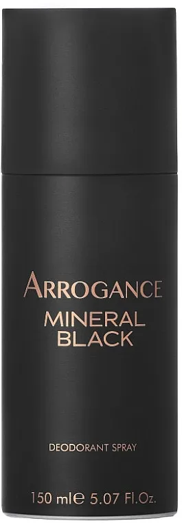 Dezodorans Arrogance Mineral Black Deodorant Spray