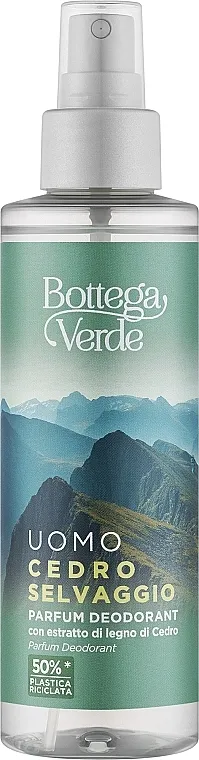Dezodorans u spreju Bottega Verde Cedro Selvaggio