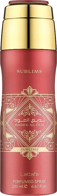 Dezodorans u spreju Lattafa Perfumes Bade'e Al Oud Sublime