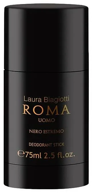 Dezodorans u stiku Laura Biagiotti Roma Uomo Nero Estremo