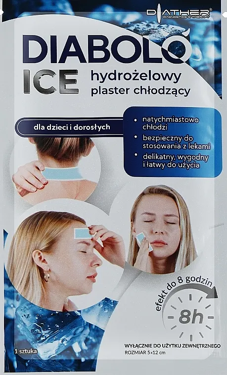 Diather Diagnostics &amp; Therapy Diabolo Ice Hidrogel flaster za hlađenje