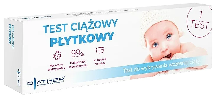Diather Diagnostics &amp; Therapy Test za trudnoću, pločasti