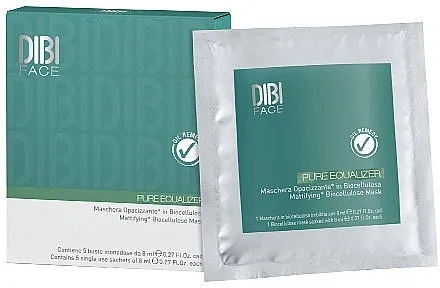 Dibi Pure Equalizer Mattifying Biocellulose Mask Matirajuća maska za lice od bioceluloze