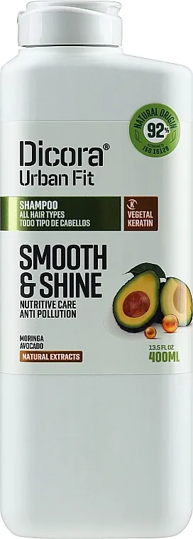 Dicora Urban Fit Shampoo Smooth &amp; Shine Šampon za sve tipove kose