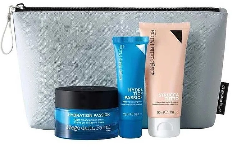 Diego Dalla Palma Kit Hydration Passion (cr/gel/50ml + f/cream/25ml + remov/50ml) Set