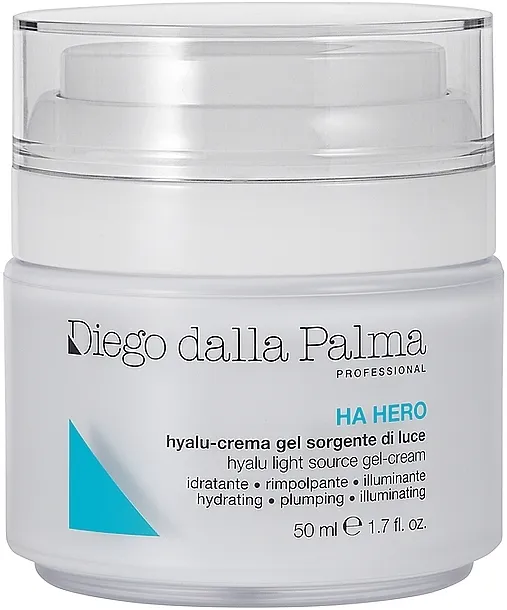Diego Dalla Palma Professional Ha Hero Hyalu Light Source Gel-Cream Hidrirajući i zaglađujući gel za lice