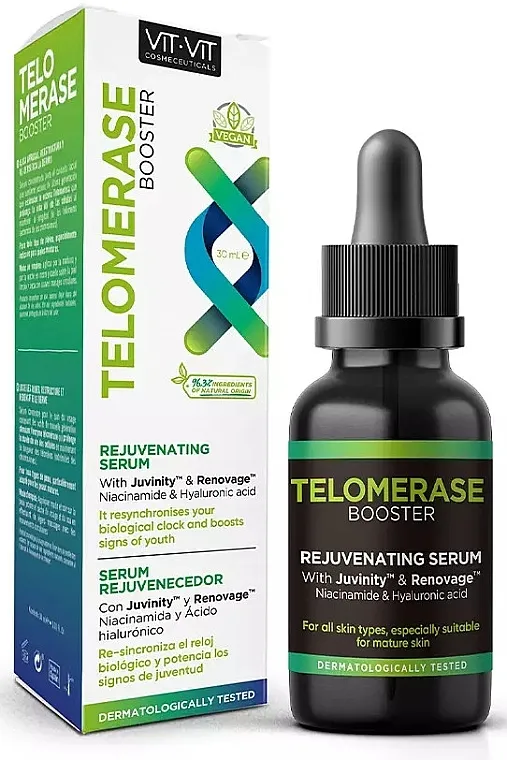 Diet Esthetic Vit Vit Cosmeceuticals Telomerase Serum Podmlađujući serum za lice protiv bora