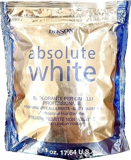 Dikson Absolute White Praškasti sredstvo za izbeljivanje kose, beli