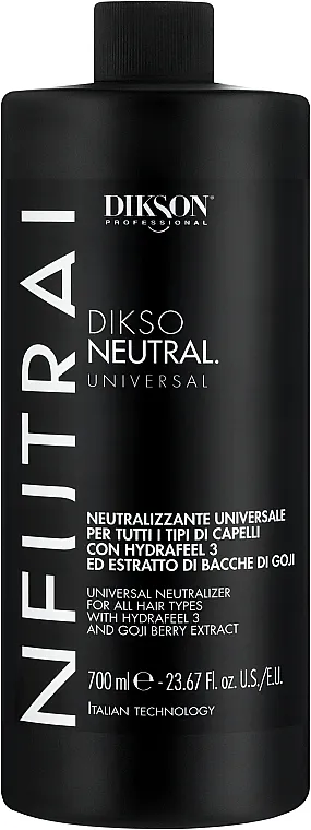 Dikson Dikso Neutral Universal Neutralizer Neutralizator kose