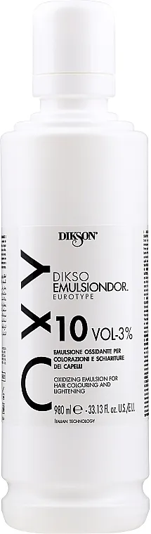 Dikson Oxy Oxidizing Emulsion For Hair Colouring And Lightening 10 Vol-3% Oksidator za kosu