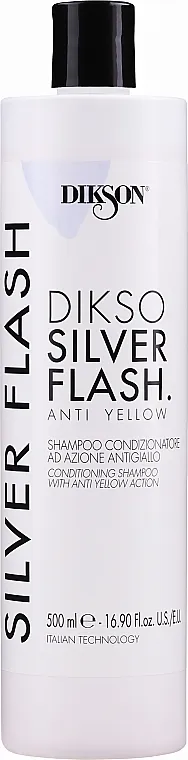 Dikson Tec Silver Flash Shampooing Šampon protiv žutila