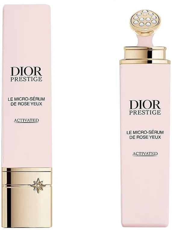 Dior Prestige The Activated Rose Eye Micro-Serum Obnavljajuće serum za područje oko očiju