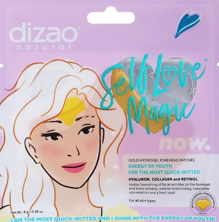 Dizao Self Love Magic Hidrogel flasteri za područje oko očiju sa hijaluronskom kiselinom, kolagenom i retinolom