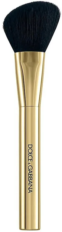 Dolce &amp; Gabbana Blusher Brush Četkica za rumenilo sa aluminijumskom drškom