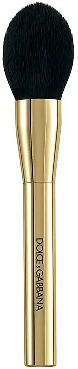 Dolce &amp; Gabbana Powder E Highlighter Brush Četkica za puder i hajlajter sa aluminijumskom drškom