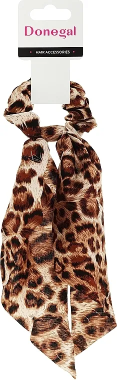 Donegal FA-5615 Gumica za kosu, sa leopard printom
