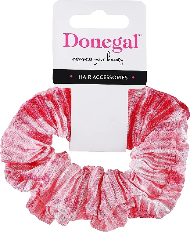 Donegal Gumica za kosu FA-5641+1, crveno-roze