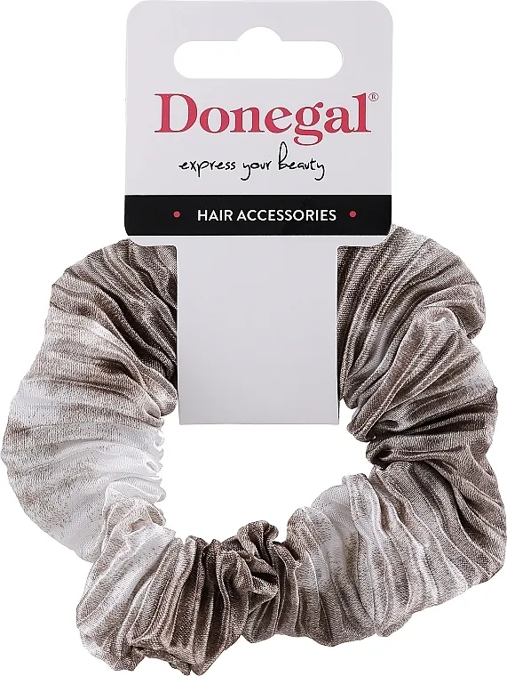 Donegal Gumica za kosu FA-5641+1, tamno-bež