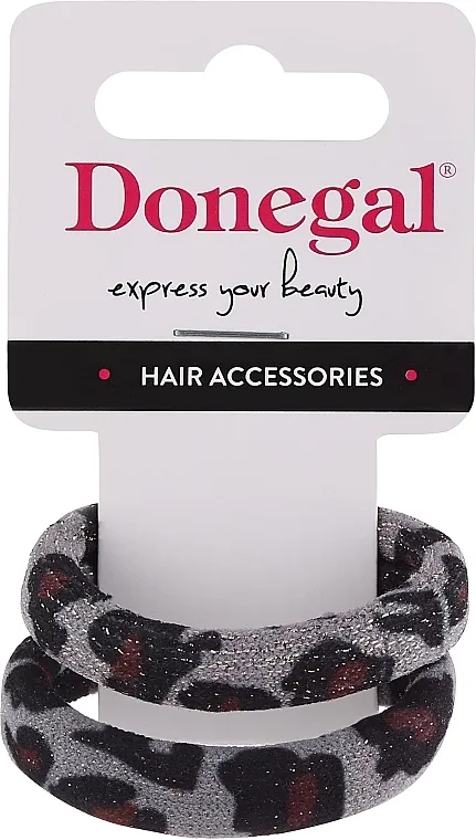 Donegal Gumica za kosu FA-5722, siva