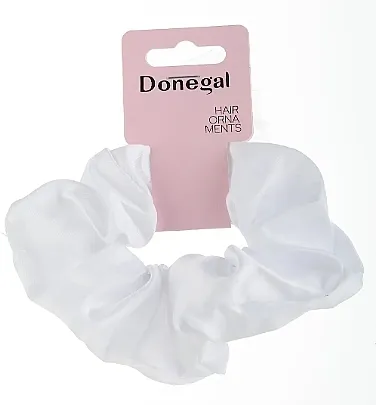 Donegal Gumica za kosu FA-5740, bela 2