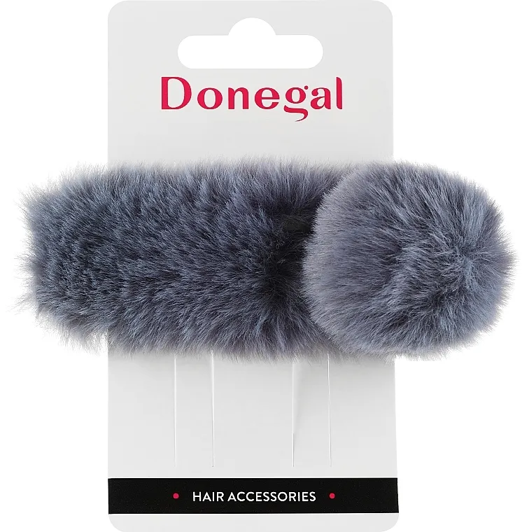Donegal Hair Comb Šnala za kosu FA-5669+1, siva