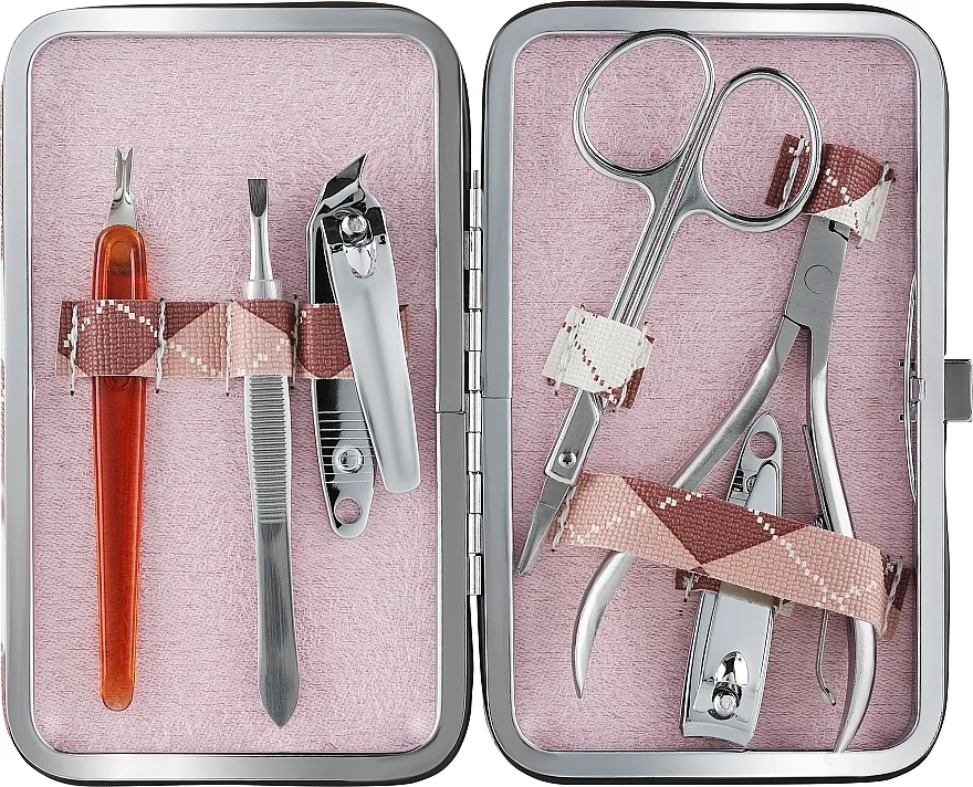Donegal Manicure Set Set za manikir 2429, 7 delova, bež