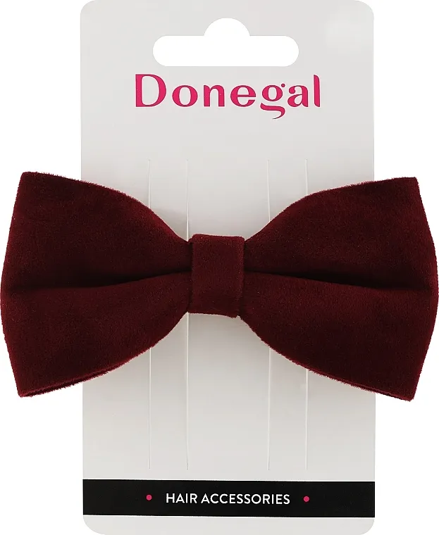 Donegal Šnala za kosu, FA-5728, bordo mašna