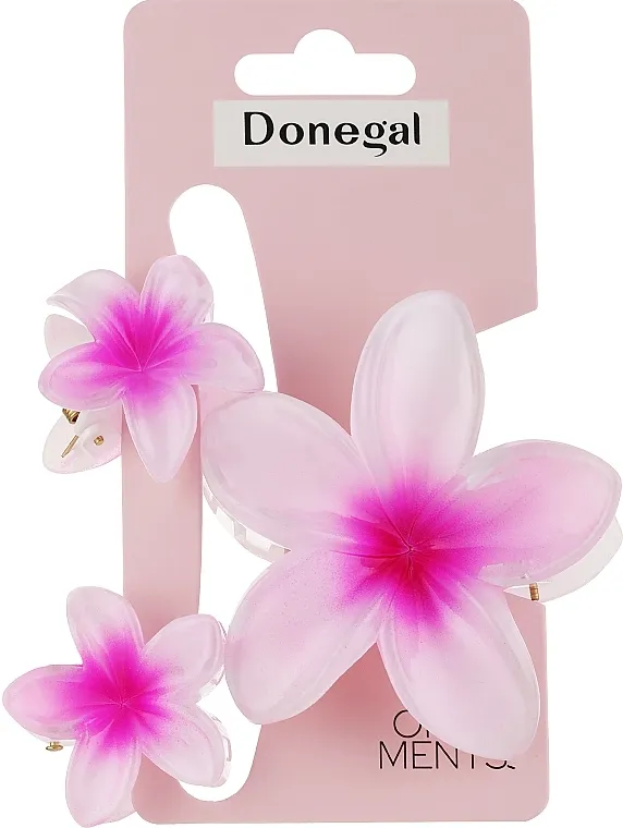 Donegal Šnale za kosu Cveće, svetlo roze