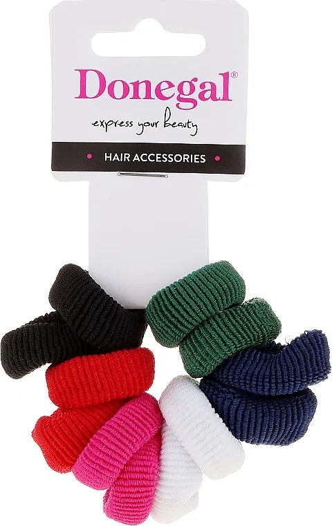 Donegal Ponytail Holder Mix Gumice za kosu, u boji, 12 kom