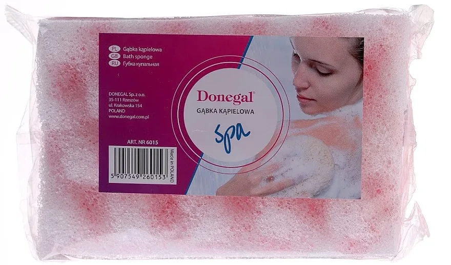 Donegal Spužva za tuširanje "SPA", roza