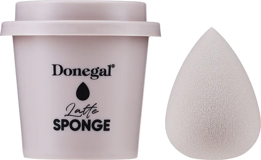 Donegal Spužvica za šminkanje s držačem, bež